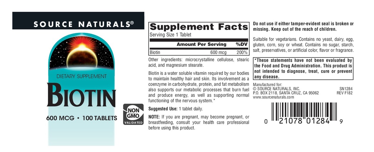 Biotin 600 mcg