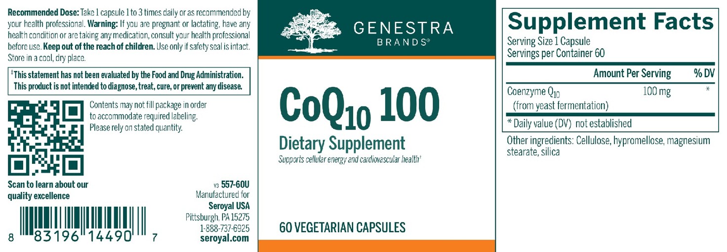 Genestra Brands CoQ10 100
