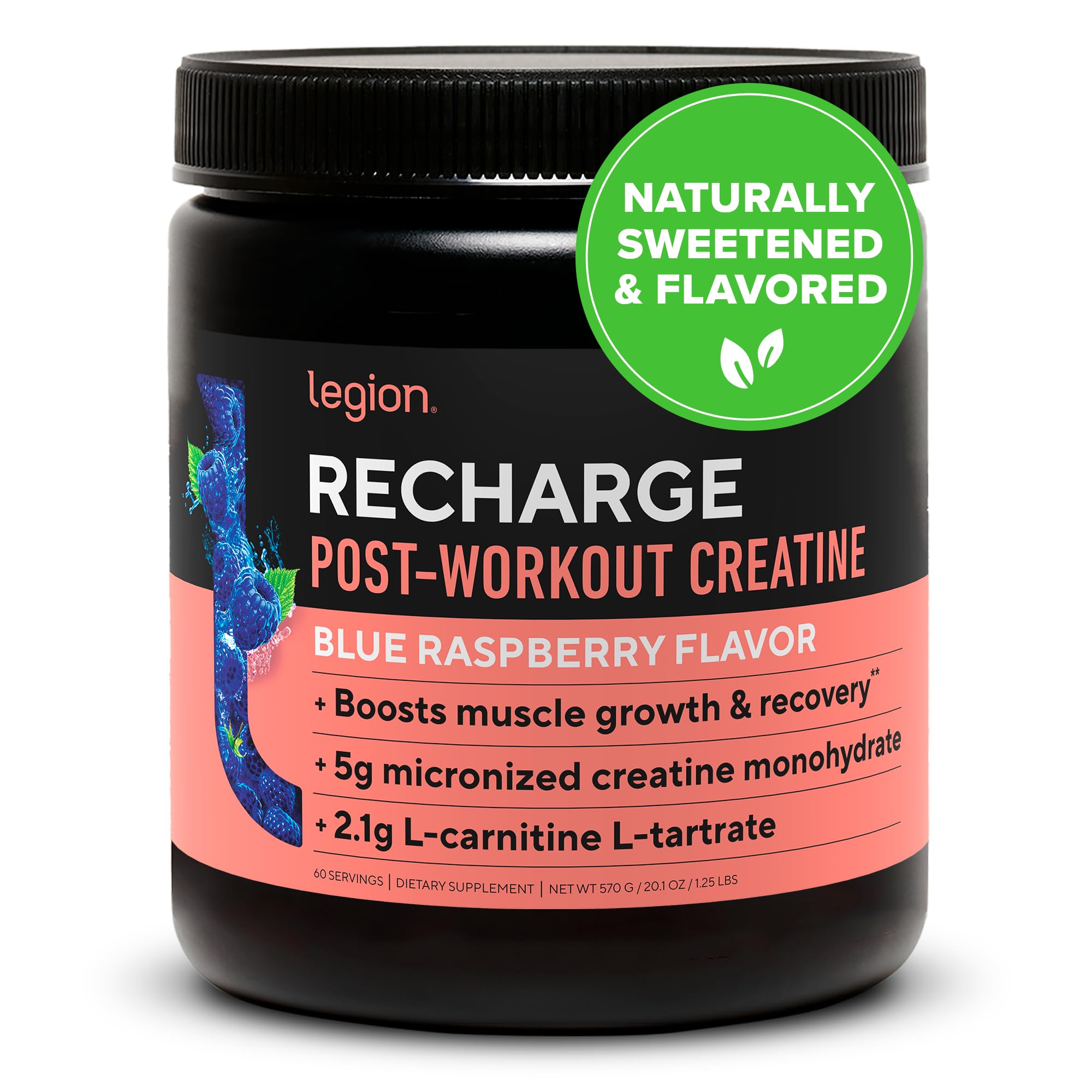 Recharge Post-Workout Creatine (Blue Raspberry