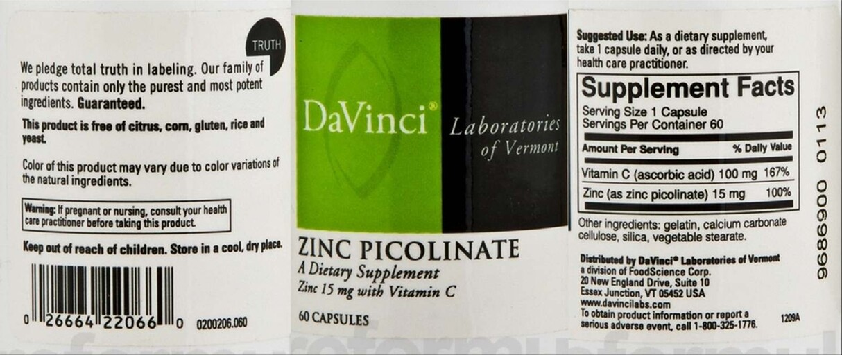 Zinc Picolinate
