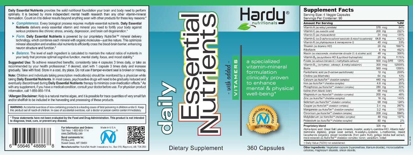 Daily Essential Nutrients