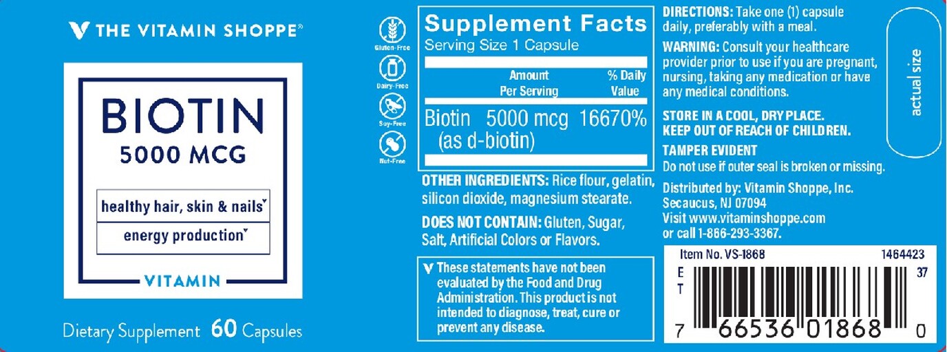 Biotin 5000 mcg
