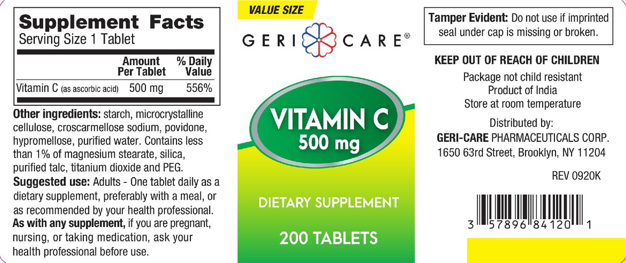 Vitamin C 500 mg