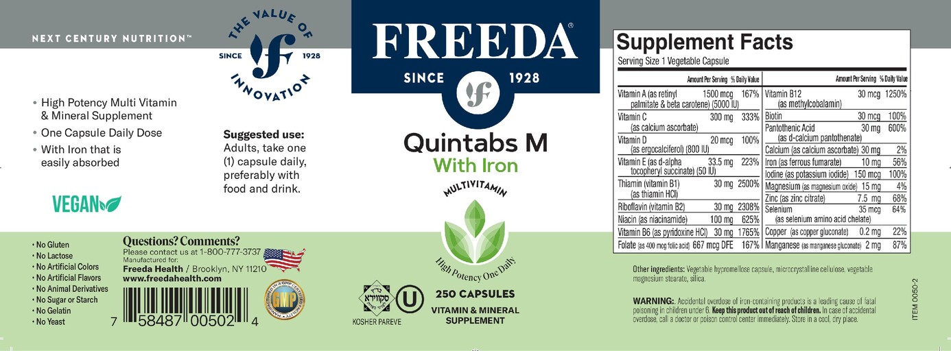 Quintabs M with Iron
