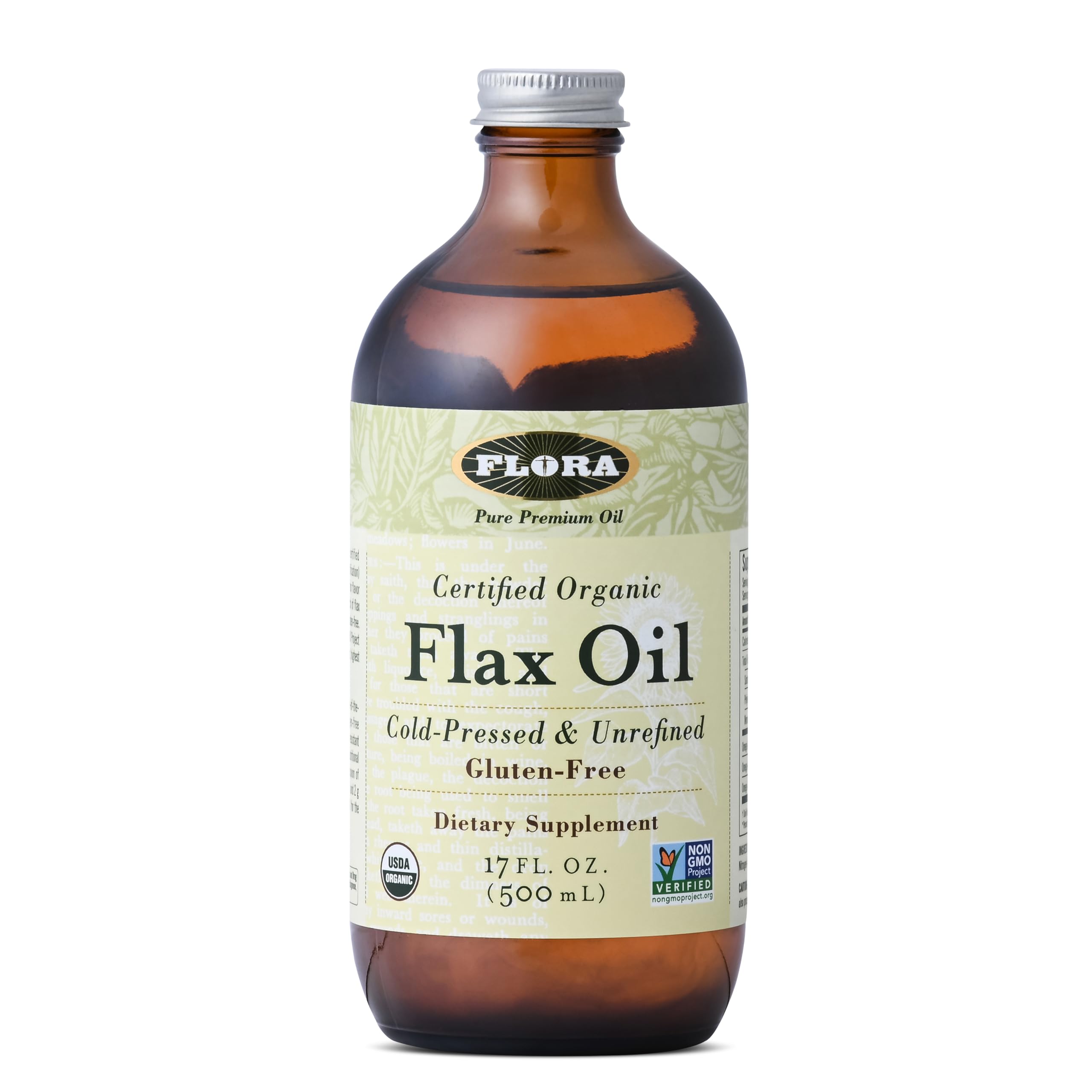 Certified Organic Flax Oil