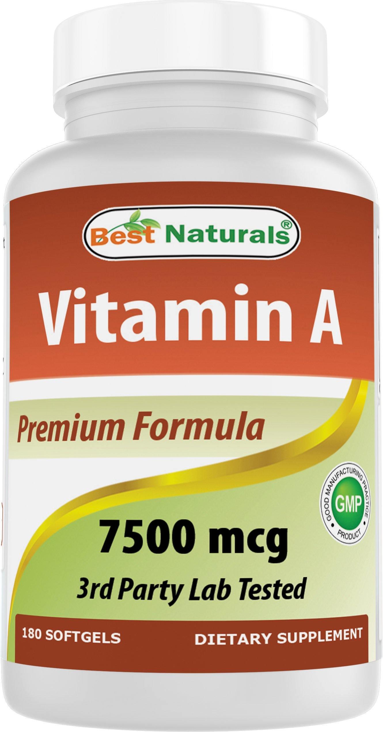 Vitamin A 7500 mcg