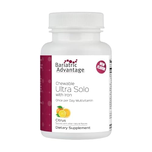 Bariatric Advantage Chewable Ultra Solo with Iron Citrus