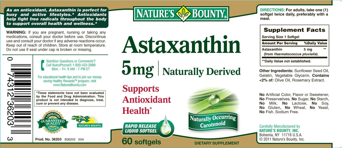 Astaxanthin 5 mg