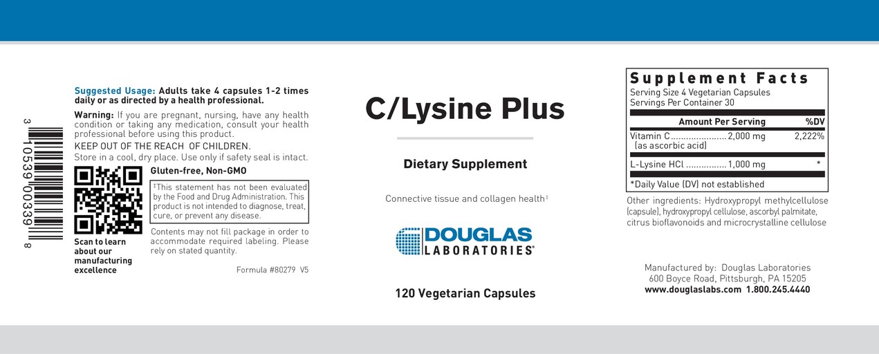 Douglas Laboratories C/Lysine Plus