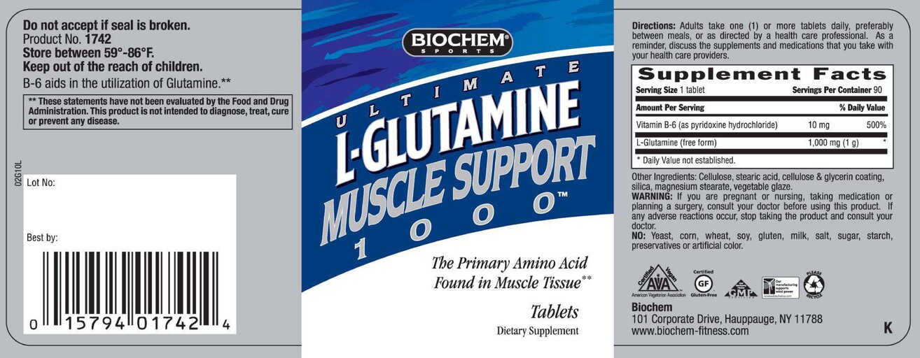 Ultimate L-Glutamine Muscle Support 1000