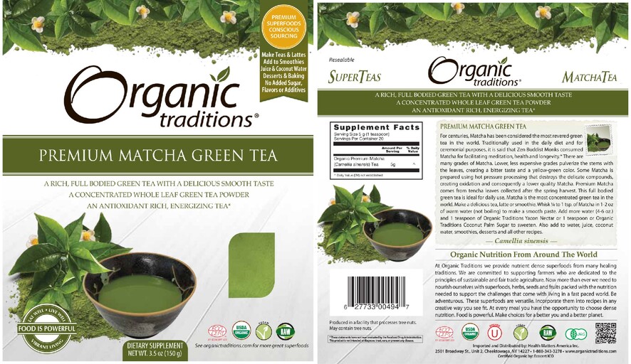 Premium Matcha Green Tea