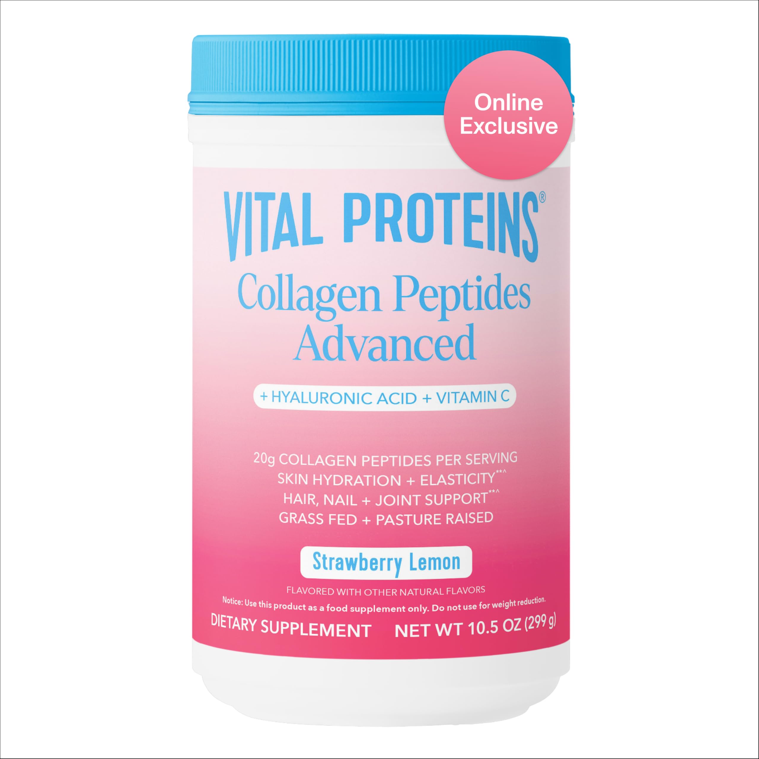 Collagen Peptides Advanced (Strawberry Lemon