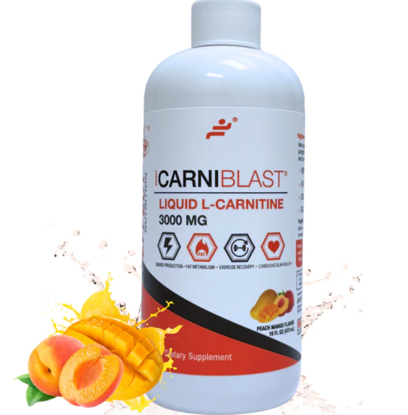 CarniBlast® Liquid L-Carnitine (Peach Mango