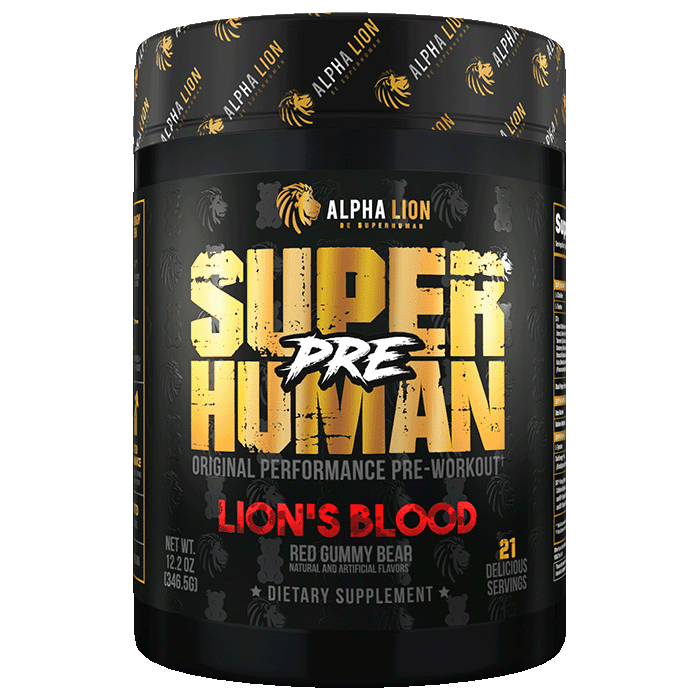 Superhuman Pre Workout (Lion's Blood