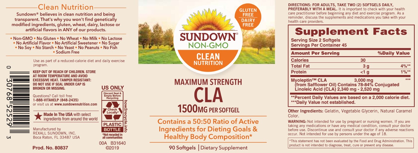 Maximum Strength CLA 1500 mg