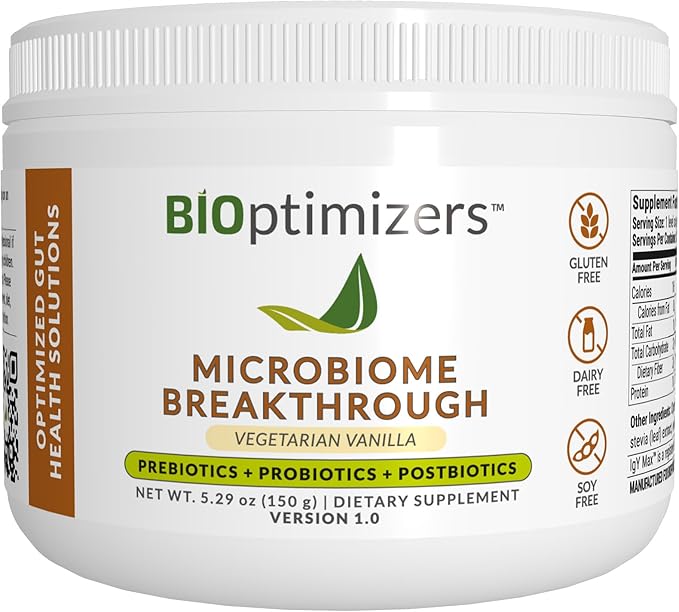 Microbiome Breakthrough Vegetarian Vanilla