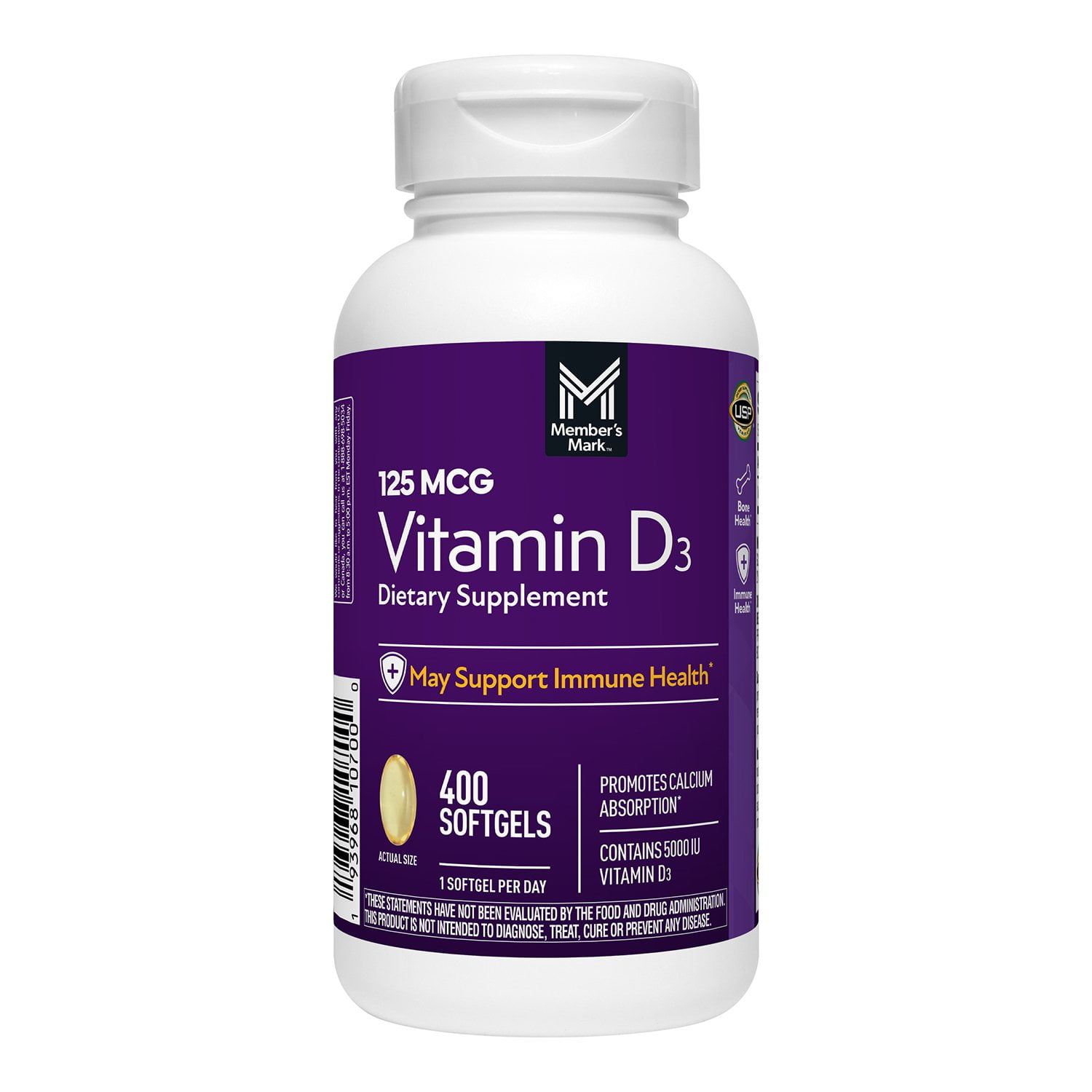 5000 IU Vitamin D-3