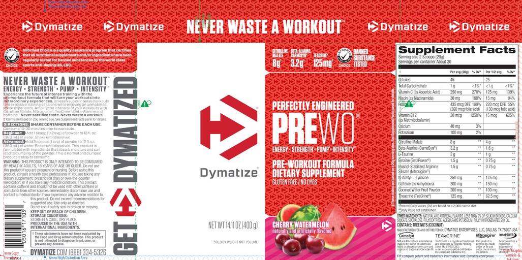 Pre Workout Powder (Cherry Watermelon