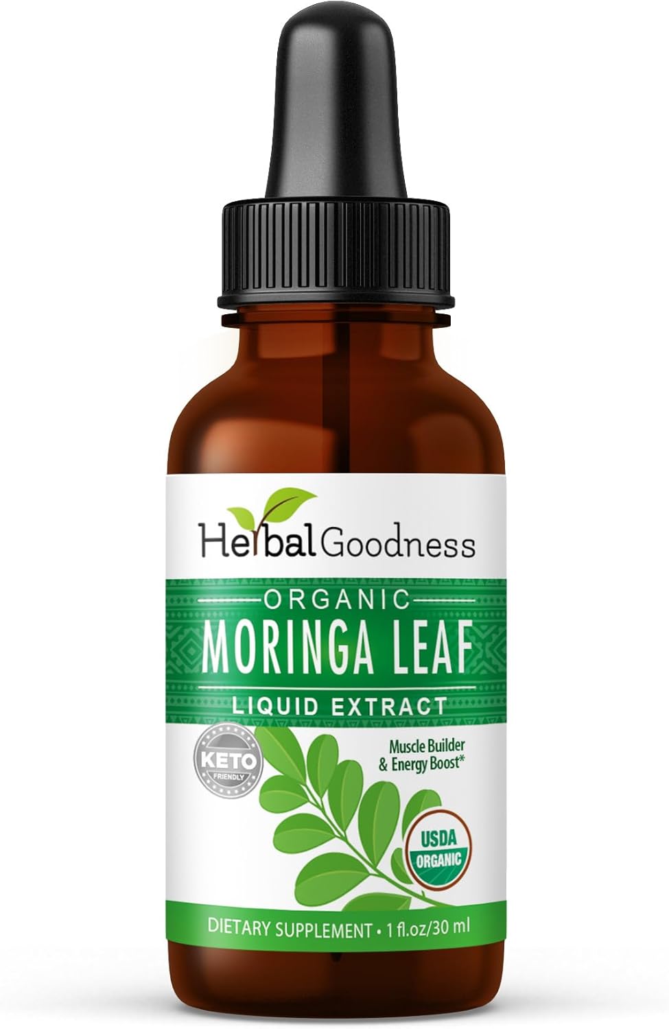 Organic Moringa Leaf Liquid Extract