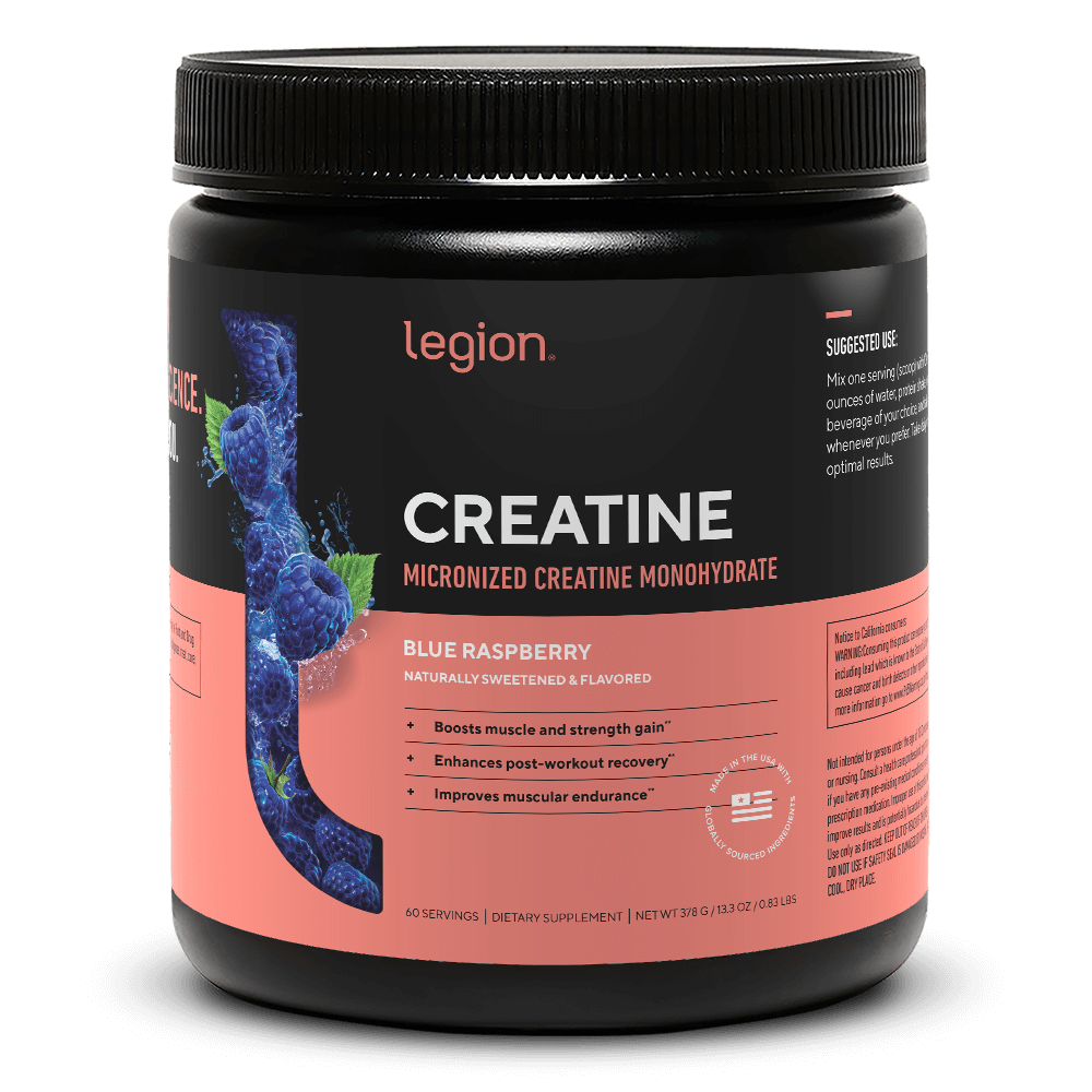 Legion Micronized Creatine Monohydrate (Blue Raspberry