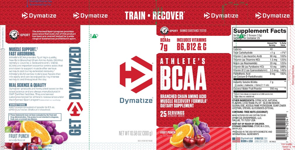 Athlete's BCAA Fruit Punch