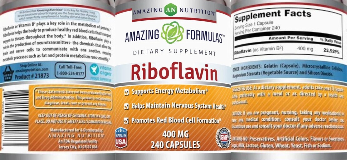 Riboflavin 400 mg