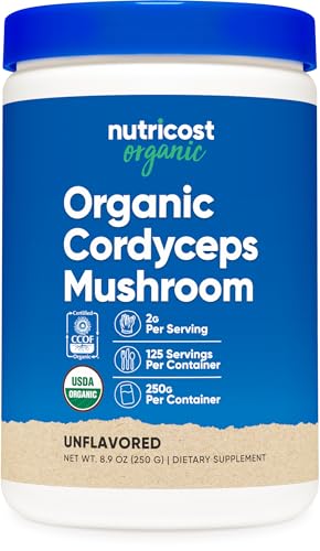 Organic Cordyceps Mushroom 2 g Unflavored