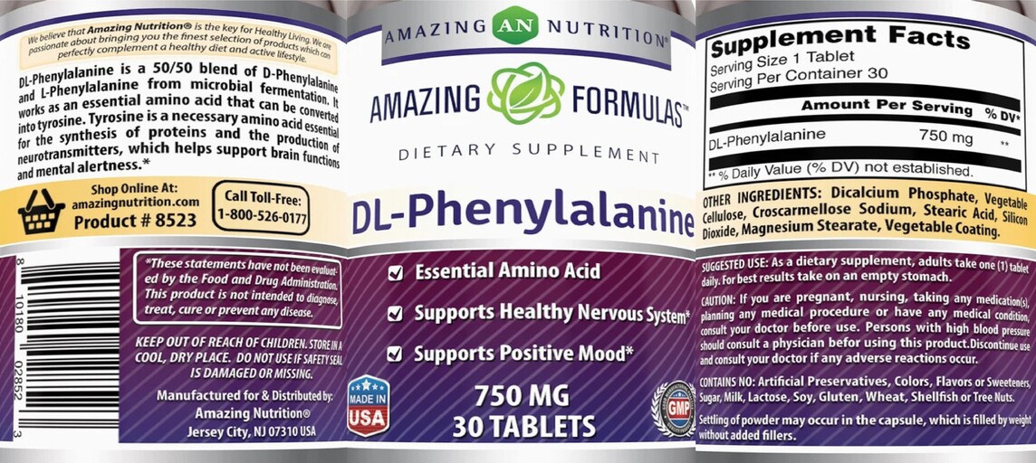 DL-Phenylalanine 750 mg