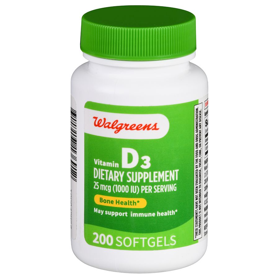 Vitamin D3 1000 IU
