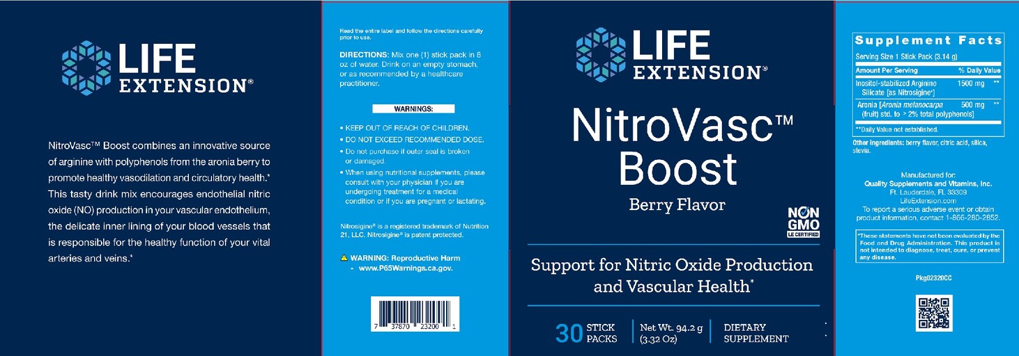NitroVasc Boost Berry Flavor