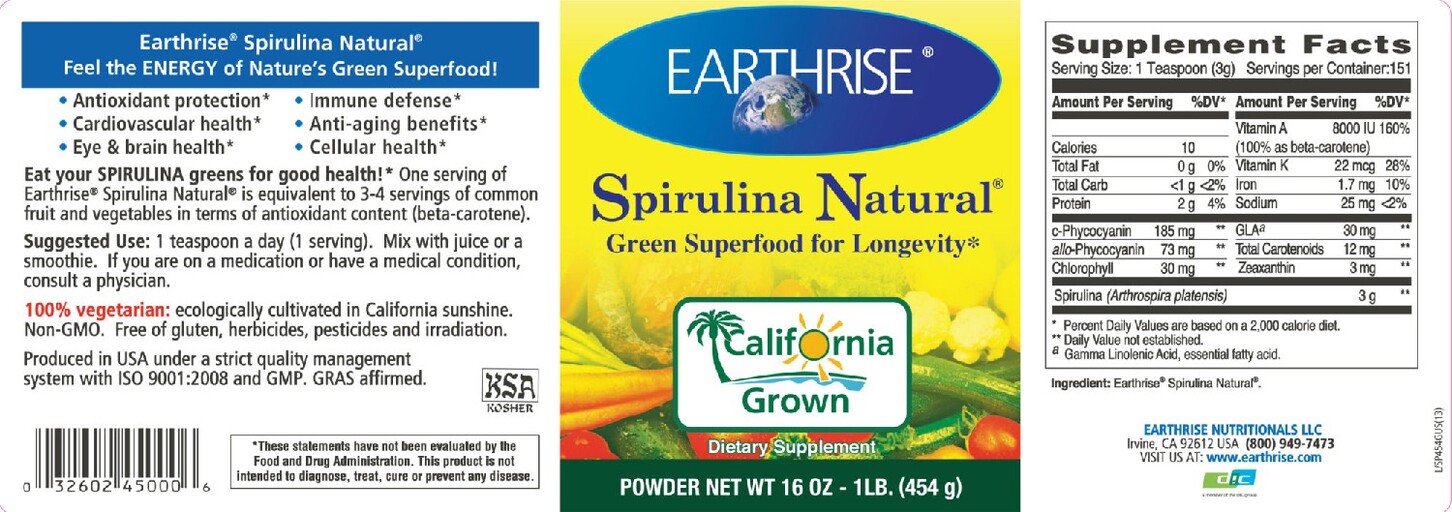 Spirulina Natural Powder