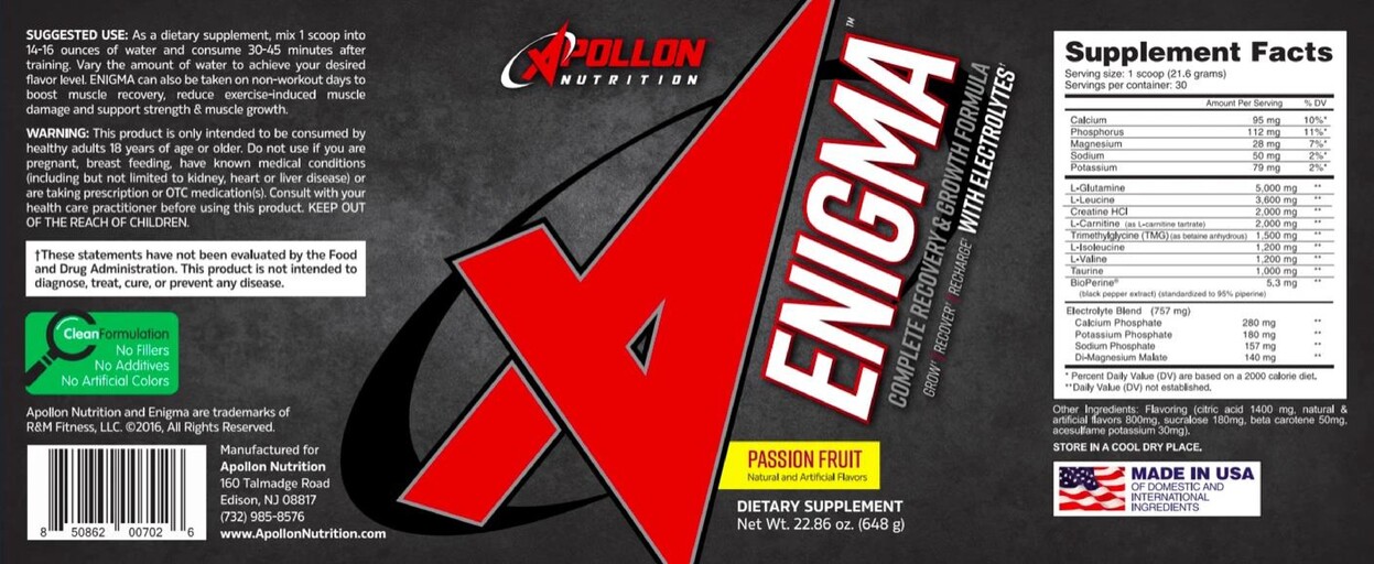 Enigma Passion Fruit