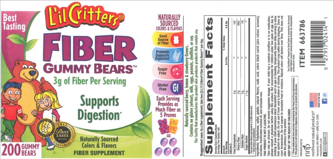 Fiber Gummy Bears
