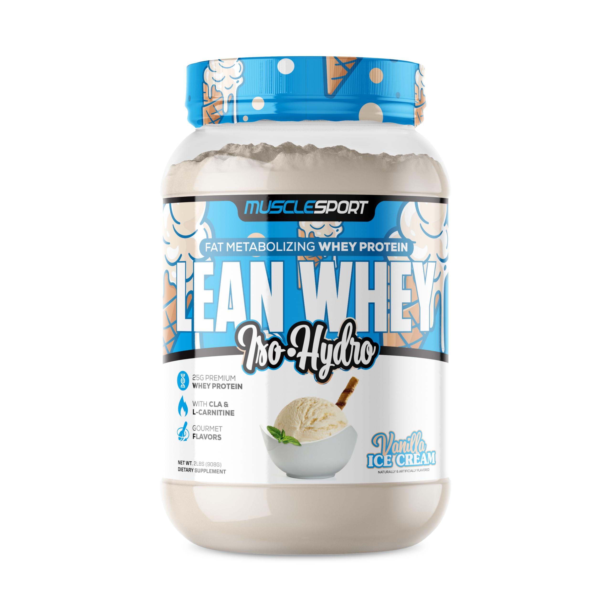 Lean Whey Revolution Protein Powder (Vanilla Ice Cream