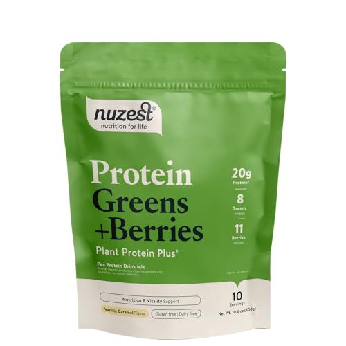 Protein Greens + Berries (Vanilla Caramel
