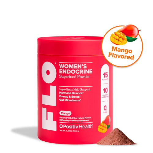 FLO Women's Endocrine Superfood Powder (Mango