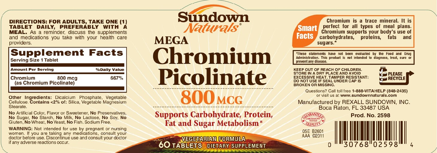 Mega Chromium Picolinate 800 mcg