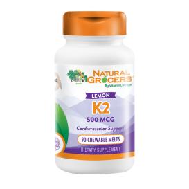 Natural Grocers by Vitamin Cottage K2 500 mcg (Lemon