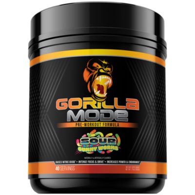 Gorilla Mode Pre-Workout (Sour Gummy Worms