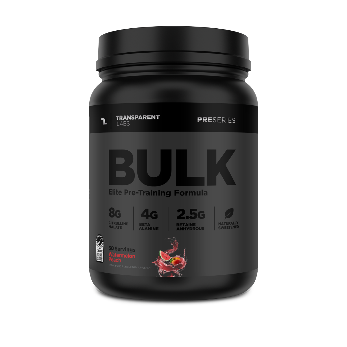 Bulk Black Elite Pre-Training (Watermelon Peach