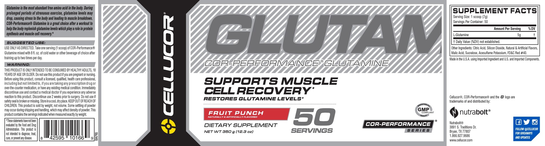 COR-Performance Glutamine Fruit Punch