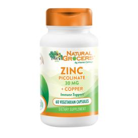 Zinc Picolinate 30 mg + Copper