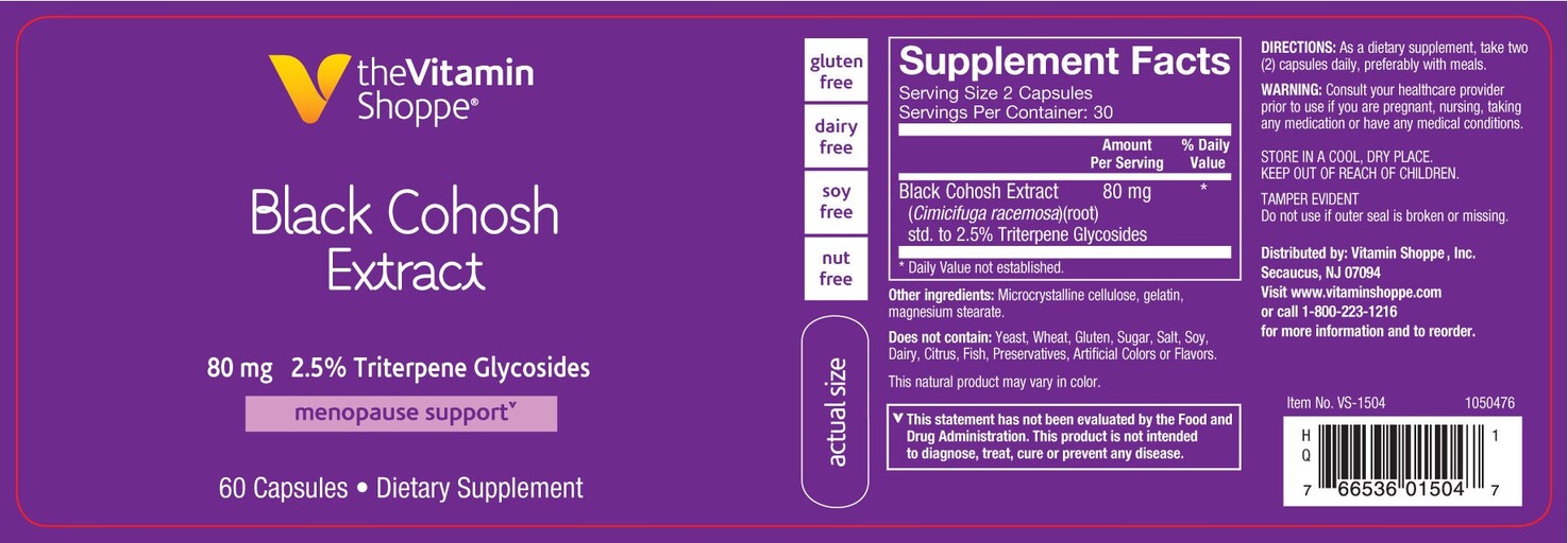 Black Cohosh Extract 80 mg
