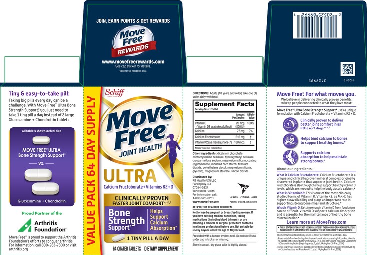Move Free Ultra Calcium Fructoborate + Vitamins K2 + D