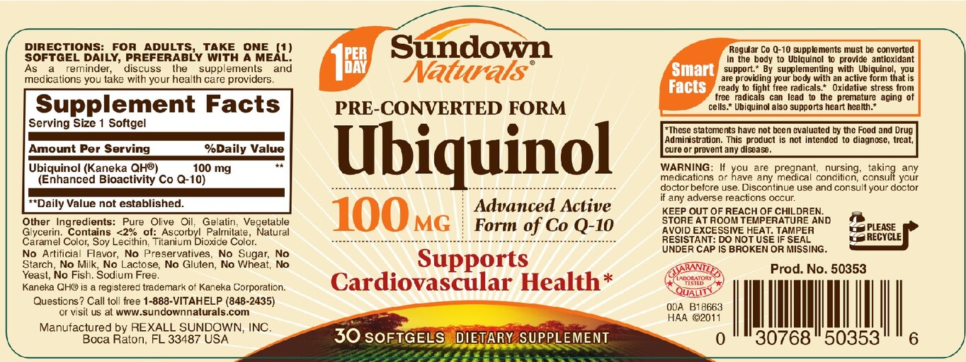 Pre-Converted Form Ubiquinol