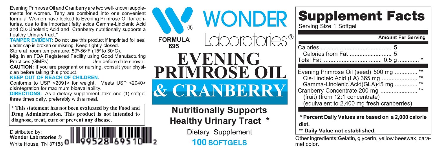 Evening Primrose Oil & Cranberry