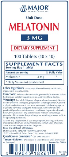 Melatonin 3 mg
