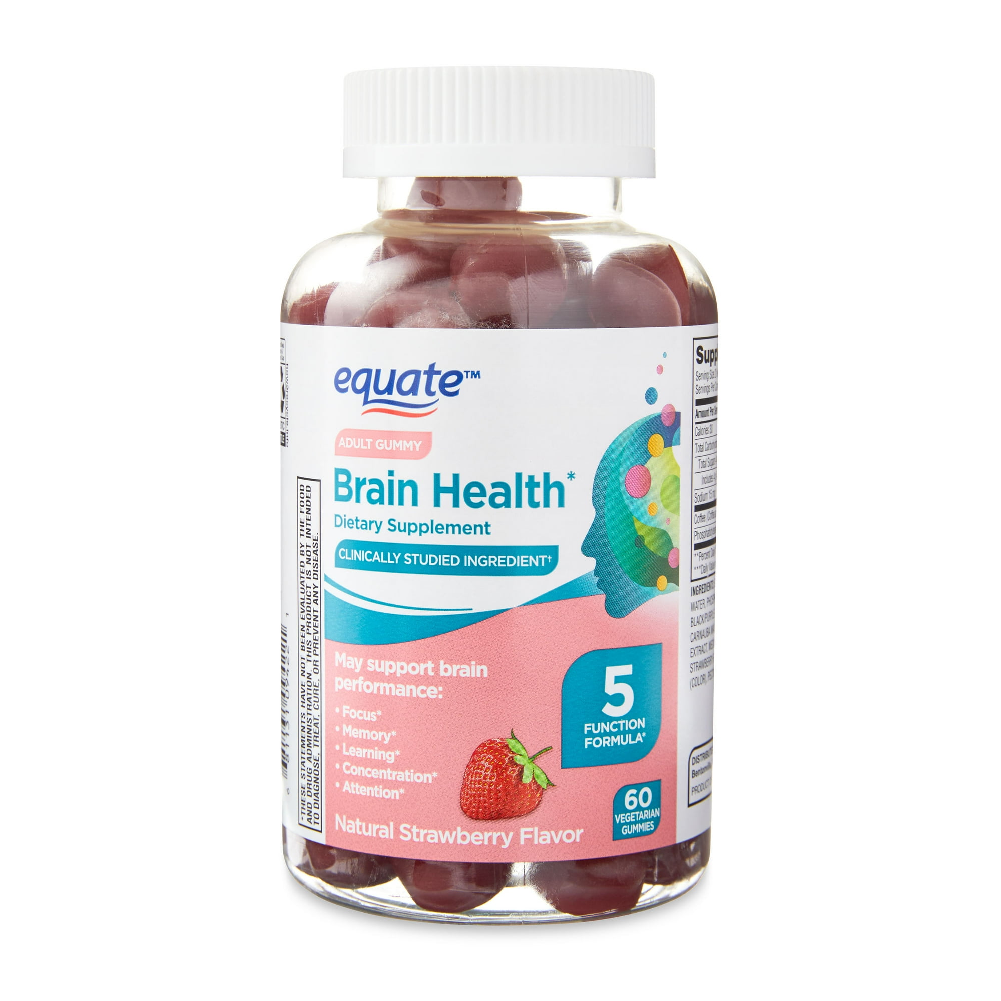 Brain Health 5 Function Formula Gummies