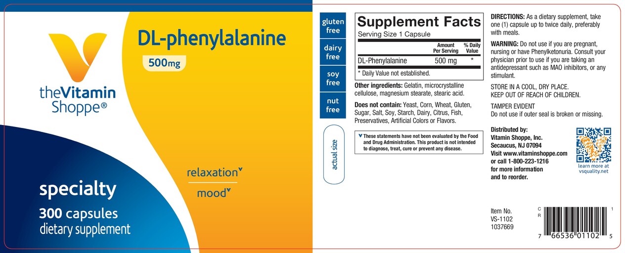 DL-Phenylalanine 500 mg