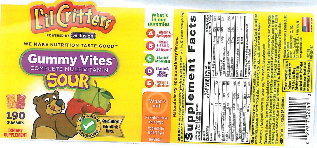 Gummy Vites Sour
